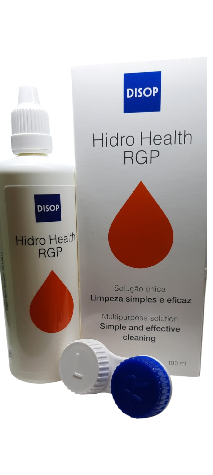 HIDRO HEALTH RGP limpieza simple y eficaz para lentes de contacto rígidas y gas permeable