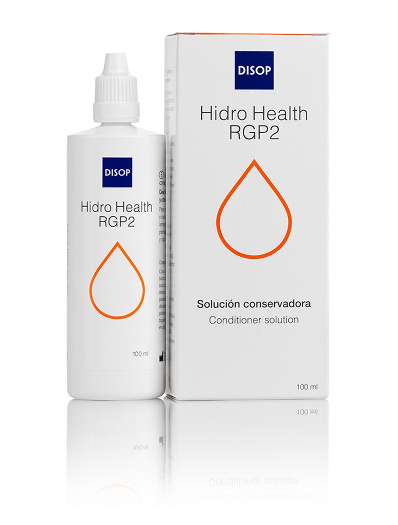 HIDRO HEALTH RGP2 CONSERVADOR PARA LENTES RIGIDAS Y GAS PERMEABLE 100ml