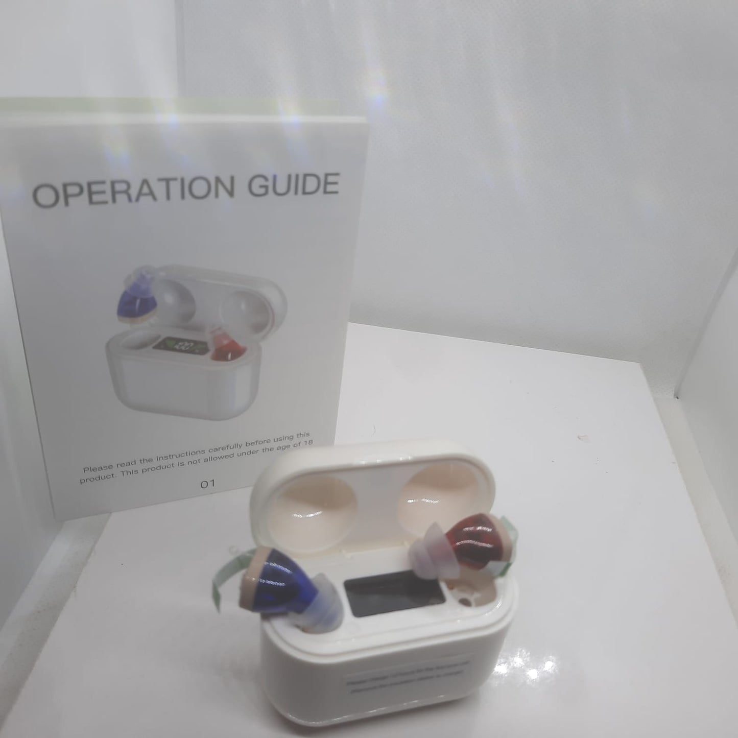 TC 912 PAR RECARGABLE. Amplificador ITC invisible