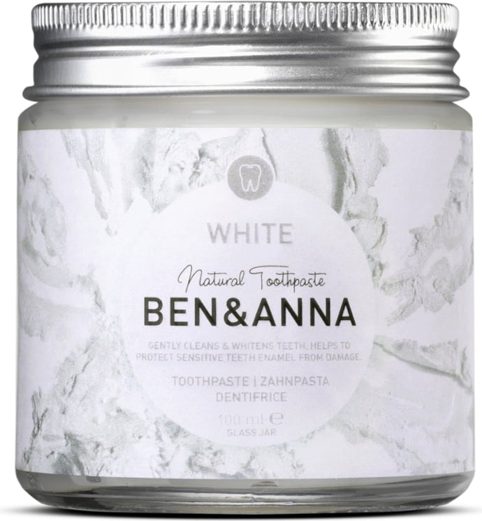 Pasta de dientes WHITE de Ben&Anna (100 ml)
