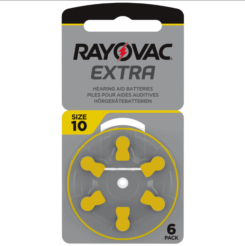 PILAS 10 COLOR AMARILLO