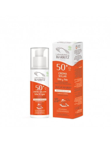 CREMA SOLAR BEBÉ Y NIÑO SPF50+ ECO (100 ML)