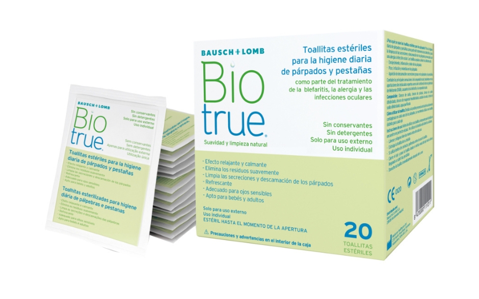 BIOTRUE TOALLITAS