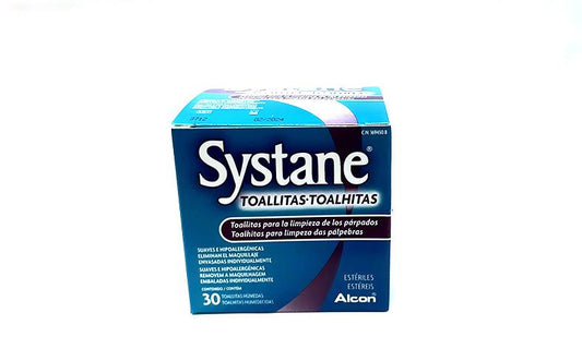 Systane Toallitas (30 unids.) Alcon Vision Care