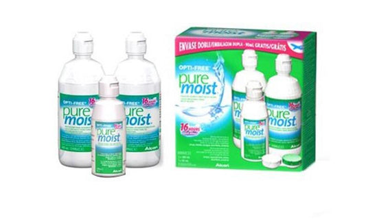 OPTI-FREE PURE MOIST 2 X 300 ML + 90 ML