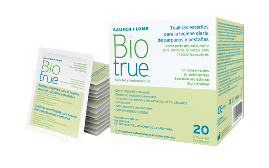 BIOTRUE TOALLITAS